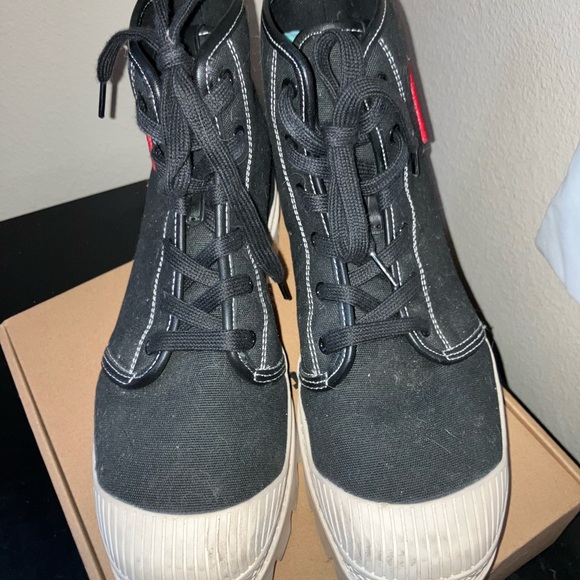 Coach x Tom Wesselman Ankle Combat Boots Size 10 Women’s - Picture 3 of 11